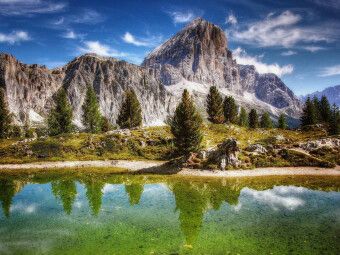 Produktbild: Lech Limedes - Tofane de Rozes - Ampezzaner Dolomiten (Puzzle)