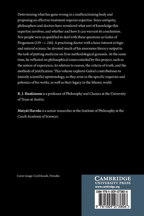 Produktbild: Galen's Epistemology