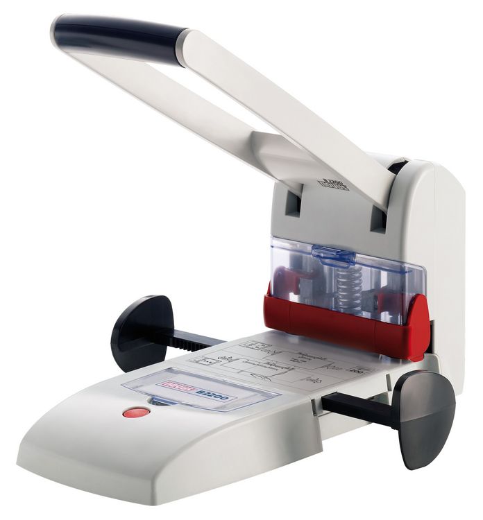 Produktbild: Novus Blocklocher B 2200, 200 Blatt grau, Zwei- und Vierfach Lochung