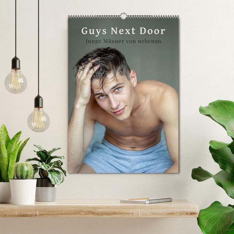 Produktbild: Guys Next Door - Junge M&auml;nner von nebenan (Wandkalender 2027 DIN A2 hoch), CALVENDO Monatskalender