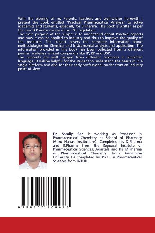 Produktbild: Practical Pharmaceutical Analysis
