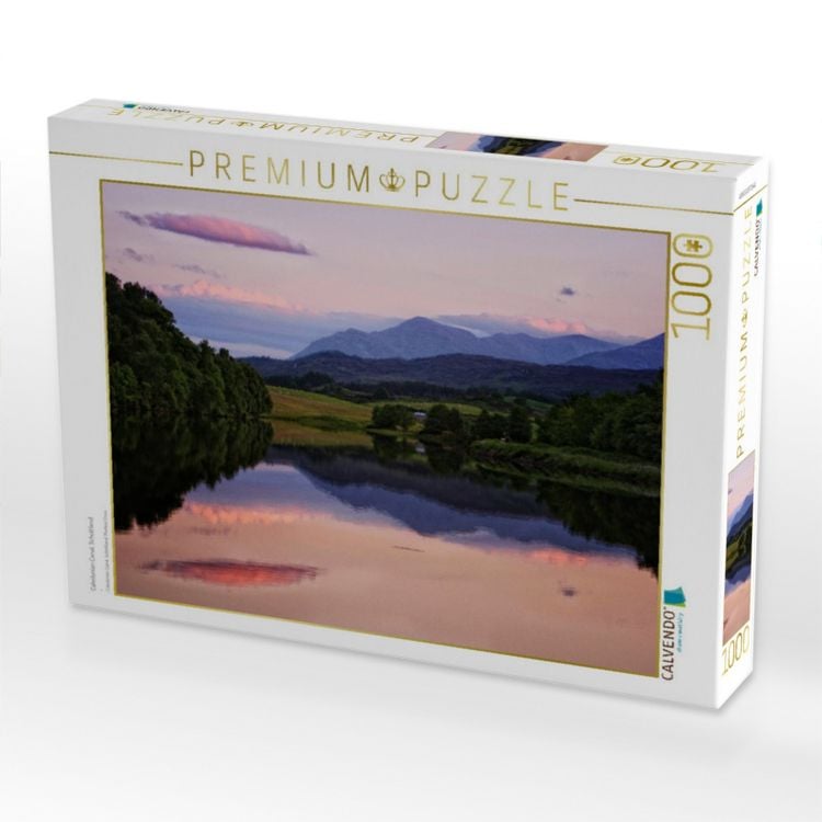 Produktbild: CALVENDO Puzzle Caledonian Canal, Schottland | 1000 Teile Lege-Gr&ouml;&szlig;e 64x48cm Foto-Puzzle f&uuml;r gl&uuml;ckliche Stunden