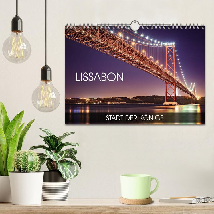 Produktbild: Lissabon - Stadt der K&ouml;nige (Wandkalender 2026 DIN A4 quer), CALVENDO Monatskalender