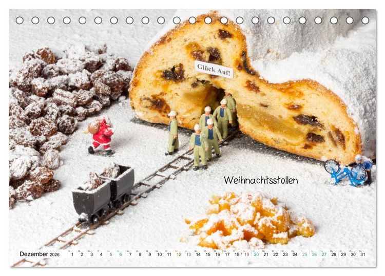 Produktbild: Chair-Sharing ... und andere Mini-Welten (Tischkalender 2026 DIN A5 quer), CALVENDO Monatskalender