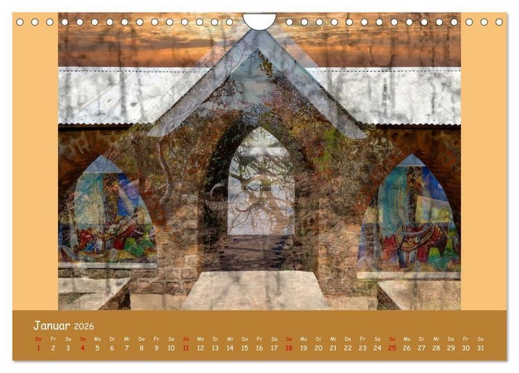 Produktbild: Seelen Bilder (Wandkalender 2026 DIN A4 quer), CALVENDO Monatskalender