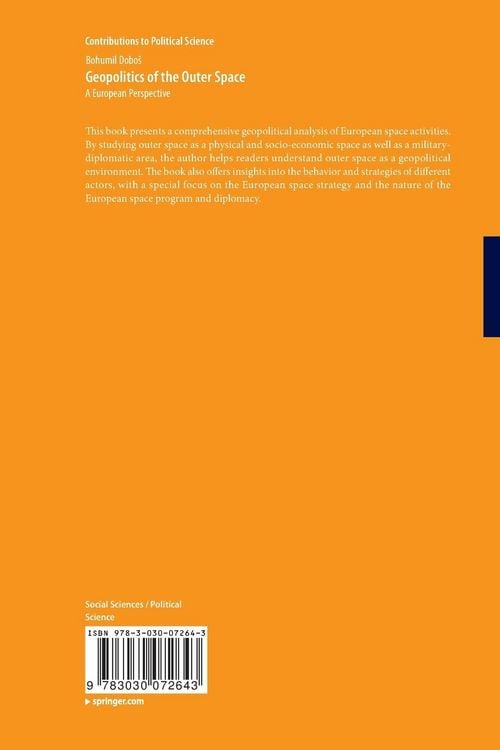 Produktbild: Geopolitics of the Outer Space