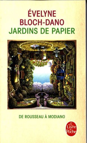 Produktbild: Jardins de papier : de Rousseau &agrave; Modiano