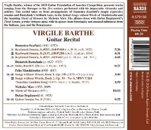 Produktbild: Barthe: Gitarrenrecital