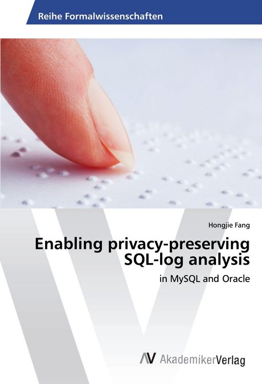 Produktbild: Enabling privacy-preserving SQL-log analysis