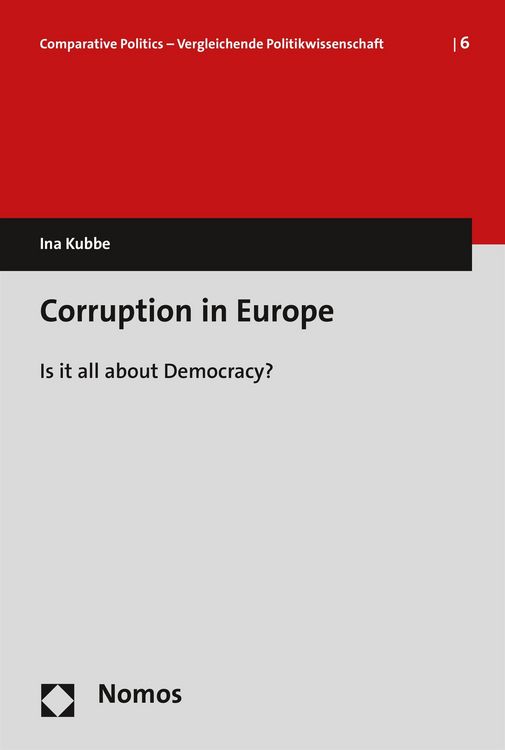 Produktbild: Corruption in Europe