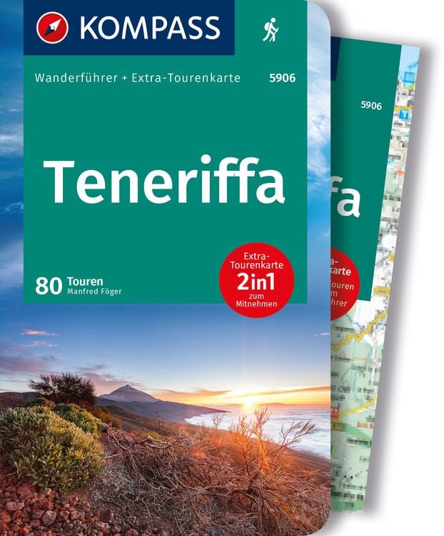 Bild vom Artikel KOMPASS Wanderführer Teneriffa, 80 Touren mit Extra-Tourenkarte vom Autor Manfred Föger