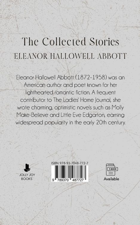 Produktbild: The Collected Stories of Eleanor Hallowell Abbott
