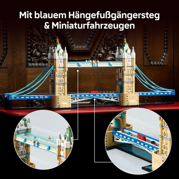 Produktbild: LEGO Architecture Tower Bridge Modell eines Londoner Wahrzeichens 21067
