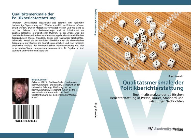 Produktbild: Qualit&auml;tsmerkmale der Politikberichterstattung