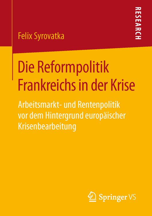 Produktbild: Die Reformpolitik Frankreichs in der Krise
