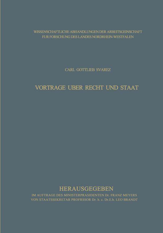 Produktbild: Vortr&auml;ge &uuml;ber Recht und Staat
