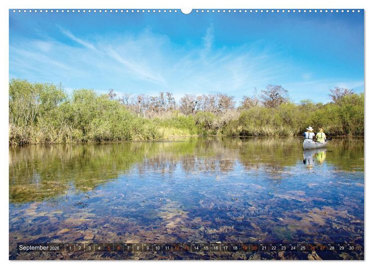 Produktbild: GEOclick calendar: Florida (hochwertiger Premium Wandkalender 2026 DIN A2 quer), Kunstdruck in Hochglanz
