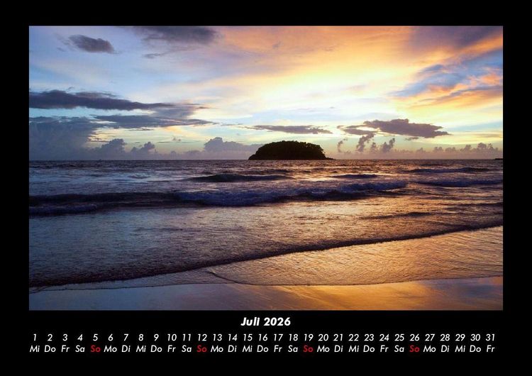 Produktbild: Sonnenuntergang 2026 Fotokalender DIN A3