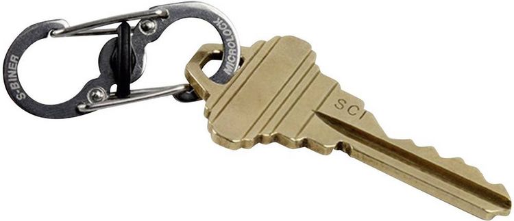 Produktbild: NITE Ize Schl&uuml;ssel-Karabiner NI-KRS-03-11 KeyRack 6 S-Biner Silber 1St.