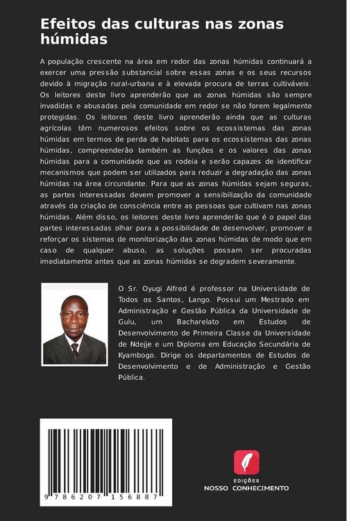 Produktbild: Efeitos das culturas nas zonas h&uacute;midas