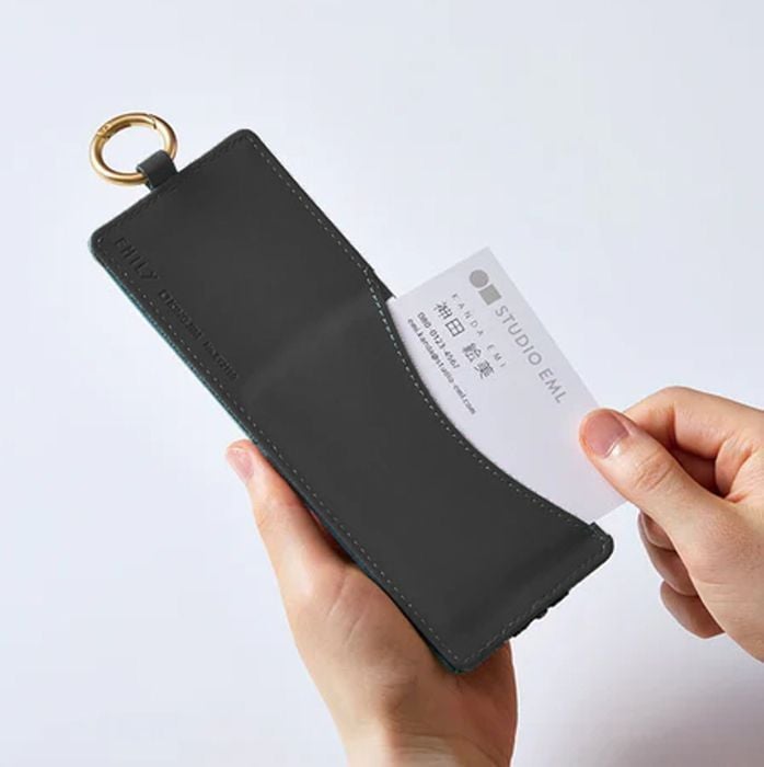Produktbild: EMILY Mesh Federm&auml;ppchen (Black) Flat Pen Case | by KING JIM