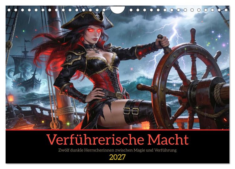 Produktbild: Verf&uuml;hrerische Macht (Wandkalender 2027 DIN A4 quer), CALVENDO Monatskalender