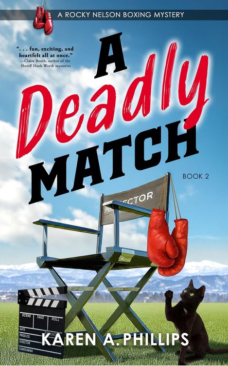 Produktbild: A Deadly Match (Rocky Nelson Boxing Mystery, #2)