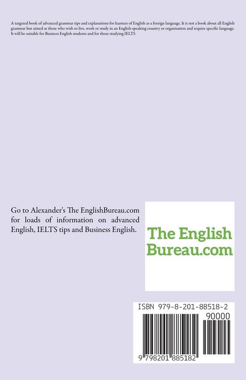Produktbild: Advanced English Grammar Tips