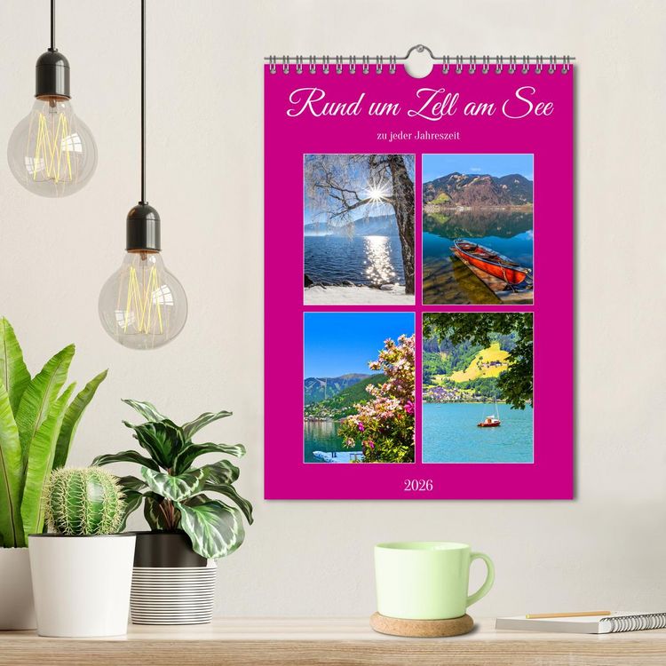 Produktbild: Rund um Zell am See (Wandkalender 2026 DIN A4 hoch), CALVENDO Monatskalender