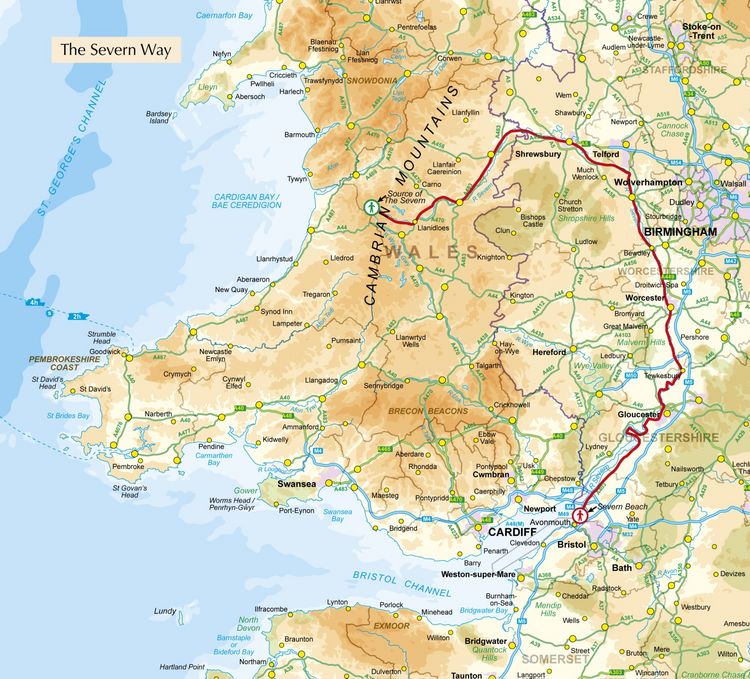 Produktbild: Walking the Severn Way