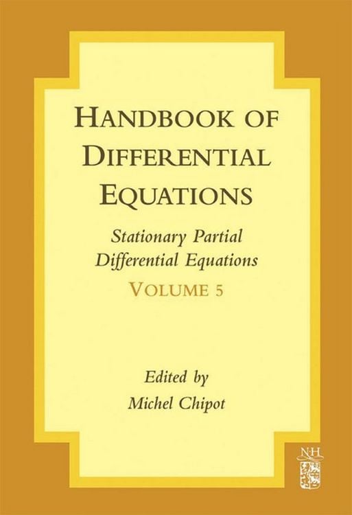 Produktbild: Handbook of Differential Equations: Stationary Partial Differential Equations