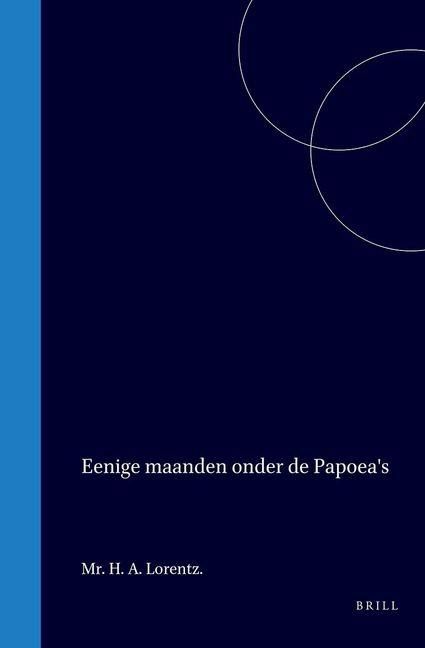 Produktbild: Eenige Maanden Onder de Papoea's