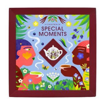 Produktbild: BIO Tee Kollektion "Special Moments", Teeset Geschenk f&uuml;r besondere Anl&auml;sse, 4 Sorten, 32 Teebeutel