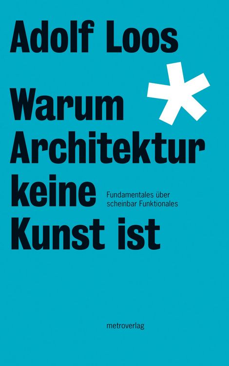 Produktbild: Warum Architektur keine Kunst ist