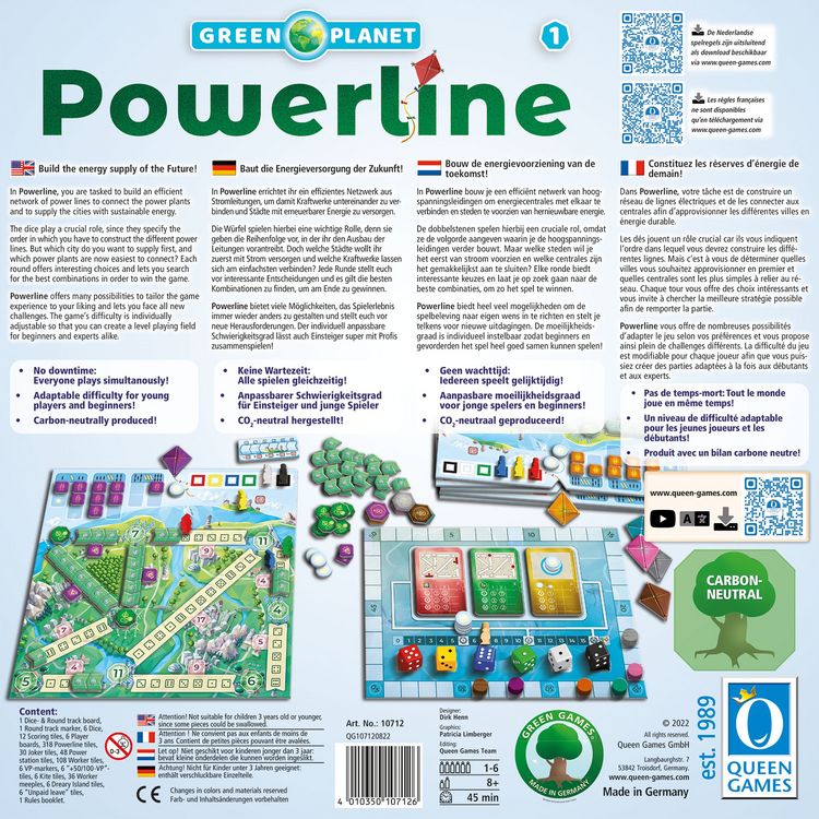 Produktbild: Queen Games - Powerline