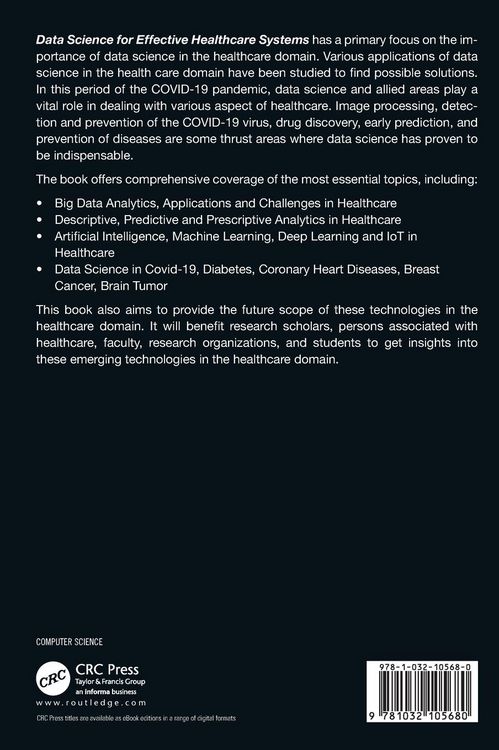 Produktbild: Data Science for Effective Healthcare Systems