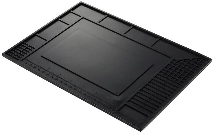 Produktbild: TOOLCRAFT AM-210 L&ouml;tmatte (L x B x H) 297 x 210 x 5mm