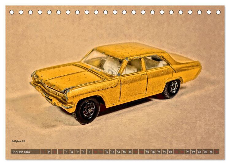 Produktbild: Small Cars (Tischkalender 2026 DIN A5 quer), CALVENDO Monatskalender