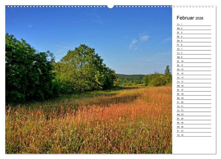 Produktbild: Landschaften des Kraichgaus (Wandkalender 2026 DIN A2 quer), CALVENDO Monatskalender