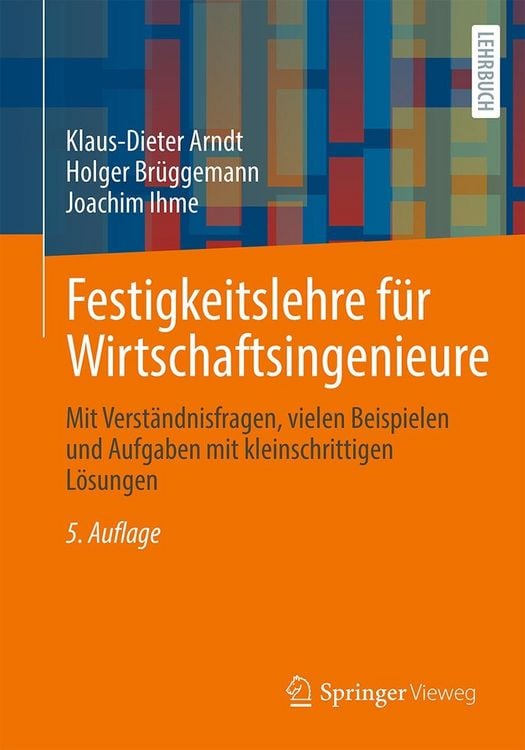 Produktbild: Festigkeitslehre f&uuml;r Wirtschaftsingenieure