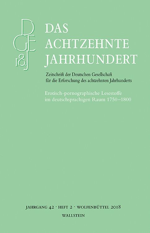 Produktbild: Das achtzehnte Jahrhundert 42/2
