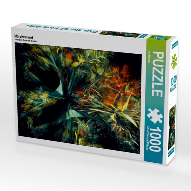 Produktbild: CALVENDO Puzzle M&auml;rchenland | 1000 Teile Lege-Gr&ouml;&szlig;e 64x48cm Foto-Puzzle f&uuml;r gl&uuml;ckliche Stunden