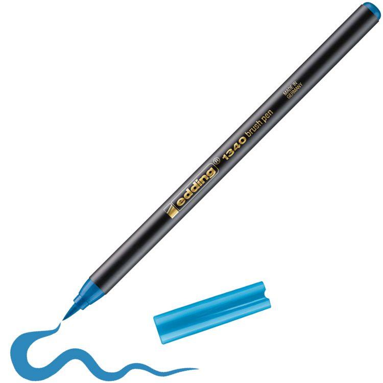 Produktbild: EDDING&reg; Pinselstift 1340, hellblau