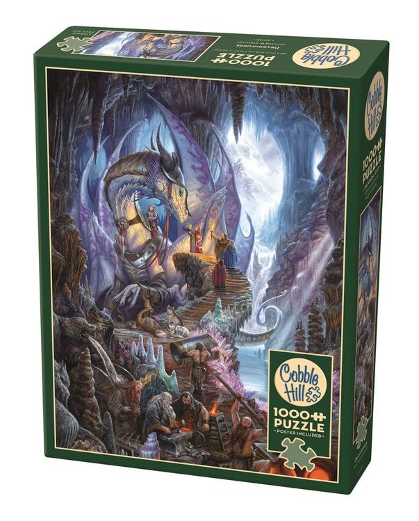 Produktbild: COBBLE HILL PUZZLES - Drachenschmiede 1000 Teile