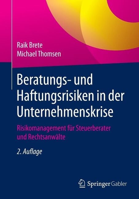 Produktbild: Beratungs- und Haftungsrisiken in der Unternehmenskrise