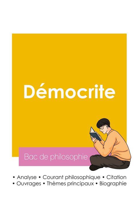 Produktbild: R&eacute;ussir son Bac de philosophie 2026 : Analyse du philosophe D&eacute;mocrite