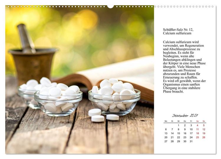 Produktbild: Die Kraft der Mineralbalance (hochwertiger Premium Wandkalender 2027 DIN A2 quer), Kunstdruck in Hochglanz