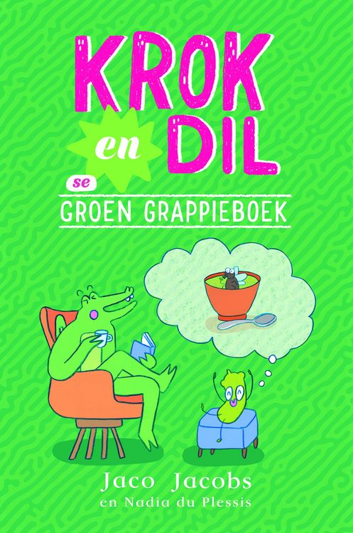 Produktbild: Krok en Dil se Groen Grappieboek