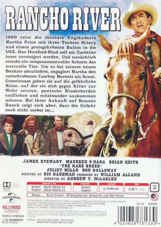 Produktbild: Rancho River (The Rare Breed)