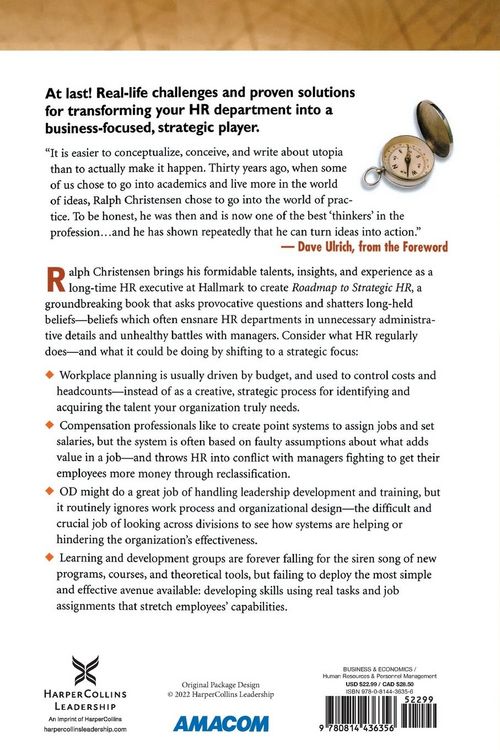 Produktbild: The Roadmap to Strategic HR